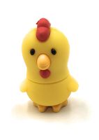 Onwomania Huhn in Gelb Tier Bauernhof Henne Funny USB Stick 8 GB USB 2.0