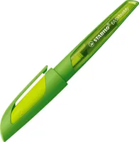 Schulfüller mit Standard-Feder M - STABILO EASYbuddy in limette/grün - Schreibfarbe blau (löschbar) - Einzelstift - inklusive Patrone