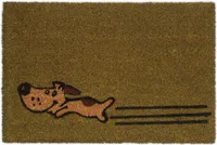 relaxdays Fußmatte Kokos Hund