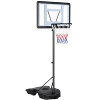 Yaheetech Basketballständer Basketballkorb mit Rollen Basketballanlage Höhenverstellbar Korbanlagen für Kinder und Erwachsene