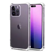 Apple iPhone 14 Pro Max Hülle Case Durchsichtig Schutzhülle Klar Transparent Bumper