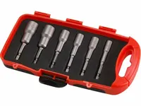 Klucze nasadowe do wiertarek, zestaw 6 sztuk, 6-13 mm, długość 65 mm, CrV