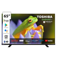 Toshiba 65QA4C63DG 65 Zoll QLED Fernseher (4K UHD, HDR Dolby Vision, Android TV, Google Play Store, Sound by Onkyo)
