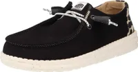 HEYDUDE Wendy Damen Halbschuhe Black/Leopard Größe 42