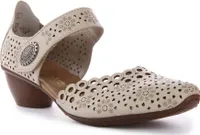 Rieker Spangenschuhe in beige, Gr. 37