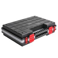 Sortimentskasten Kunststoff Sortimentsbox NORP16 DUO x3 Rot Sortierbox 