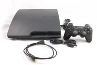 Sony PlayStation 3 Slim Konsole 120 GB Schwarz PS3 + Orig. Controller