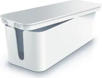 Bearware Kabelbox, Kabel Box mit Gummifüßen - Kabelmanagement / dezente Optik / Ladebox