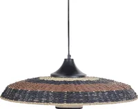BELIANI Hängelampe Mehrfarbig aus Papierseil Boho Stil Modern Hängeleuchte für Esstisch Esszimmer Wohnzimmer Schlafzimmer