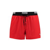 Puma Puma Swim Men Logo Short Length Swi Red Red L