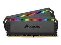 CORSAIR Dominator Platinum RGB - DDR4 - Kit - 32 GB: 2 x 16 GB - DIMM 288-PIN - 4000 MHz / PC4-32000 - ungepuffert