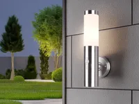Edelstahl Außenwandleuchten mit Bewegungsmelder Terrassenlampen für Außenbereich