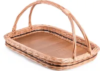 JIPRO® Tablett aus Weide Bakke I. - B 44 x T 30 x H 5/30(cm)