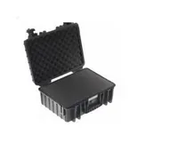B&W Outdoor Case Type 5000 schwarz mit Facheinteilung