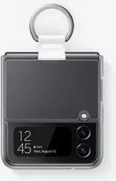 Samsung Clear Cover with Ring für Galaxy Z Flip4, Transparent Handyhülle
