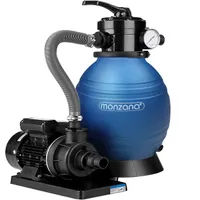 Piesková filtrácia k bazénu AQUA,   10 200 l/h, modrá