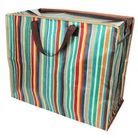 Rex London XXL Aufbewahrungstasche Retro 70s Stripes Riesentasche ca. 55x48x28 cm Streifen