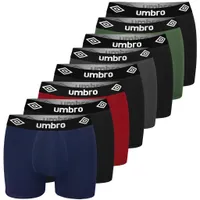 UMBRO Boxerky Pánske Bavlna 6 Balenie | Perfektné Pohodlie, Kvalita | Elastické, mäkké spodné prádlo pre mužov | Ideálny strih, XXL