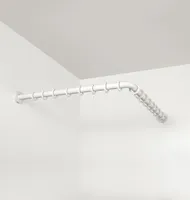 PBA Duschvorhangstange L-Form
