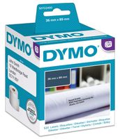 Dymo LabelWriter-Adress-Etiketten groß, 2 Rollen à 260 Etiketten