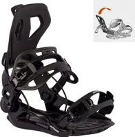Airtracks Snowboard Bindung FASTEC MASTER PRO - L - schwarz