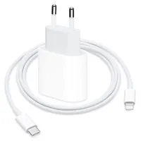 Apple iPhone -20W USB-C Ladegerät +1m USB-C Lightning Kabel für iPhone 13