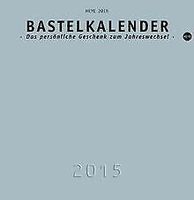 Bastelkalender, silber mittel 2015  Book
