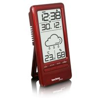 Wecker Thermometer Wetterstation Technoline Ws 6715 Rot Raumfeuchte Geschenkidee