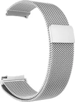 Bstrap Milanese Armband für Samsung Galaxy Watch 4 / 5 / 5 Pro / 6, silver