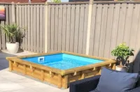 Pool "Java " 2,10 x 2,10 m Rechteck, Tiefe 0,78 m (Basic Set)