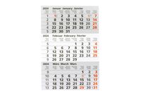 Kalendarium 2024 / 2025 Edelstahlkalender Tischkalender Monatskalender Stehkalender Kalender Metall Magnetisch 3 Monate 2 Jahr Jahre –  Germany