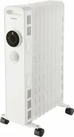 Ölradiator 2000W/ 2300W oder 2500W Radiator Elektroheizung Heizung Thermostat Ölheizung Heizlamellen Radiator Heizkörper, Watt:2300W