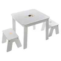 Tisch und 2 Hocker Mädchen - Atmosphera créateur d'intérieur