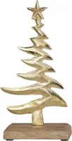 Tannenbaum - gold/braun - ca. 10 x 5 x 21 cm