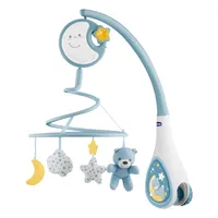 Chicco Baby Mobile Next2Dreams Spieluhr Musikuhr Einschlafhilfe Babybett blau