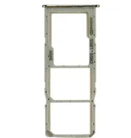 Simkarten Halter für Samsung Galaxy A71 (SM-A715F), Silber