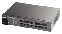 ZyXEL - ES1100-16P - 16 Ports mit 10/100 Mbps - Ethernet Switch