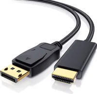 Primewire Premium DisplayPort auf HDMI Konverterkabel Adapterkabel 4K 3840 x 2160 @ 60 Hz - 2m
