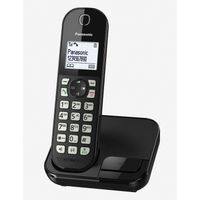 PANASONIC KX-TGC 450GB schwarz Schnurloses-Telefon Uhr Alarm DECT Eco-Modus