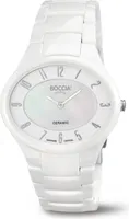 Boccia Uhr - Damen Titanuhr mit Keramik und Saphirglas - 3216-01