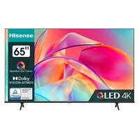 Hisense 65E77KQ 164 cm 65 Zoll schwarz UltraHD/4K Triple Tuner HDR10 WLAN LAN