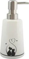 MSV Seifenspender Keramik Katze 300ml