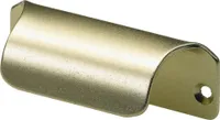 Hettich Möbelgriff Aluminium gold 25,0 x 70,0 x 27,0 mm - 1 Stück
