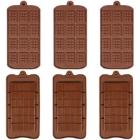 Schokoladenformen, 6 Packungen Lebensmittelqualität, antihaftbeschichtet, Silikon, Eiweiß und Energieriegel, Süßigkeiten-Formen