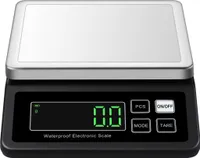 INF Elektronische Digitalwaage Schwarz 5kg/0,1g