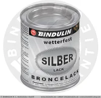125 ml Silberlack wetterfest Farbe: silber wetterfest & farbtonstabil Lack silber inkl. Pinsel von E-Com24