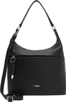 L.CREDI Schultertasche Umhängetasche Maite Hobo Bag Black schwarz