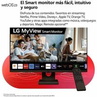 Smart monitor LG MyView 27SR50F-B 27"/ Full HD/ Smart TV/ Multimédiá/ Čierna