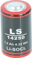 ER14250 Lithium Batterie 1/2 AA 3,6 Volt 1200mAh LS14250