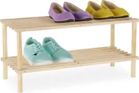 relaxdays Schuhregal Holz